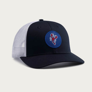 Lobster Patch Trucker Hat - Navy