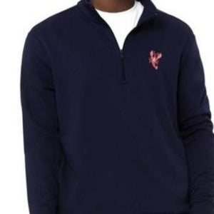 Navy Quarter Zip